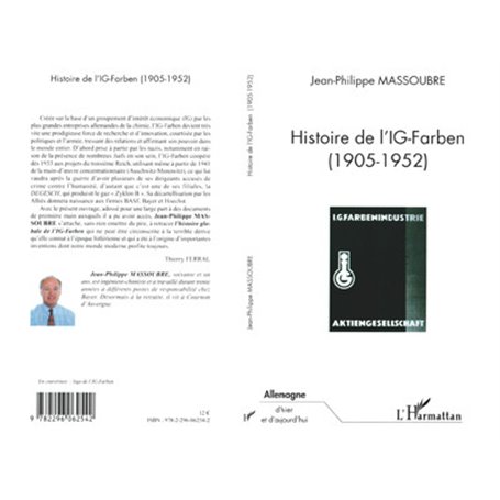 HISTOIRE DE L'IG-FARBEN 1905-1952