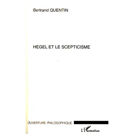 Hegel et le scepticisme