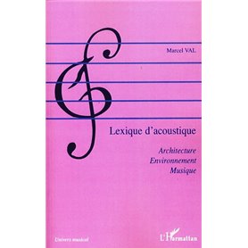 Lexique d'acoustique