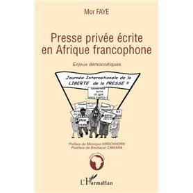 Presse privée écrite en Afrique francophone