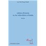 Lettres africaines