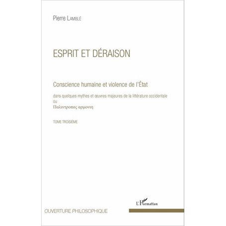 Esprit et déraison (Tome 3)