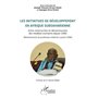 Les initiatives de développement en Afrique subsaharienne