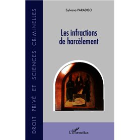 Les infractions de harcèlement