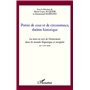 Poésie de cour et de circonstance, théâtre historique