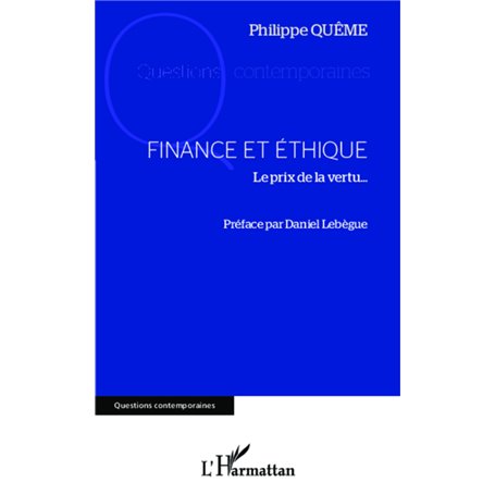 Finance et éthique