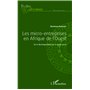 Les micro-entreprises en Afrique de l'Ouest