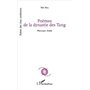Poèmes de la dynastie des Tang