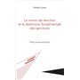 La notion de sanction et la distinction fondamentale des sanctions