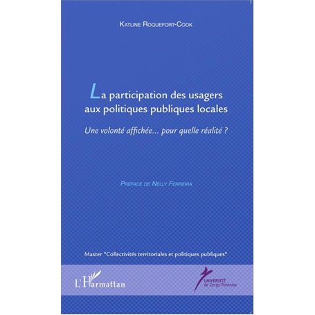 La participation des usagers aux politiques publiques locales