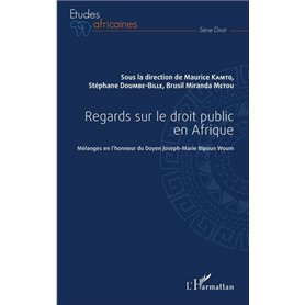 Regards sur le droit public en Afrique