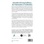 Actualité d'Erving Goffman, de l'interaction à l'institution