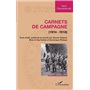 Carnets de campagne (1914-1918)