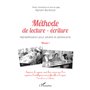 Méthode de lecture - écriture