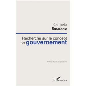 Recherche sur le concept de gouvernement