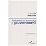 Recherche sur le concept de gouvernement