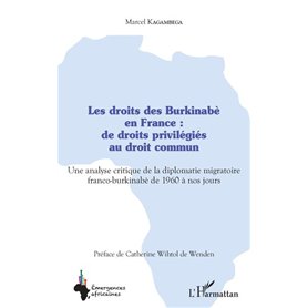 Les droits des Burkinabè en France : de droits privilégiés au droit commun