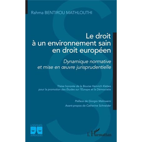 Le droit à un environnement sain en droit européen