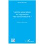 Laïcité-séparation ou régression néo-concordataire ?