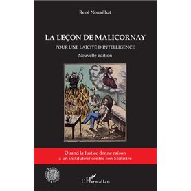 La leçon de Malicornay (Nouvelle édition)