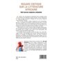 Regard critique sur la littérature africaine. Huit oeuvres majeures analysées