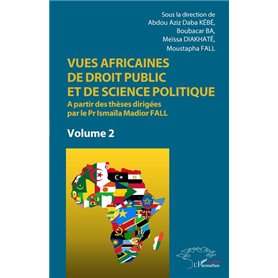 Vues africaines de droit public et de science politique