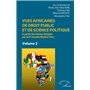 Vues africaines de droit public et de science politique