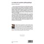 La notion de système philosophique. Spinoza et Nietzsche