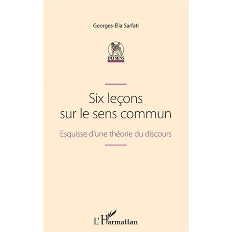 Six leçons sur le sens commun