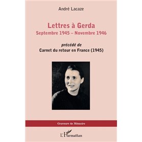 Lettres à Gerda