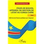 Pour un nouvel appareil de gestion de l'Etat au Congo Zaïre