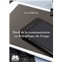 Droit de la communication en République du Congo