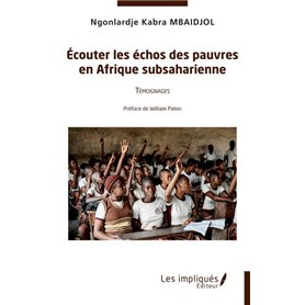 Ecouter les échos des pauvres en Afrique subsaharienne