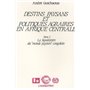 Destins paysans et politiques agraires en Afrique Centrale