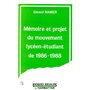 Mémoire et projet du mouvement lycéen-étudiant de 1986-1988