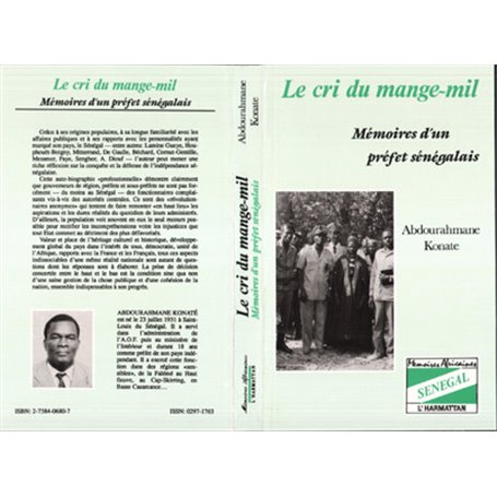 Le cri du mange mil - Mémoires d'un préfet sénégalais