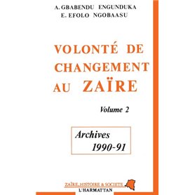 Volonté de changement au Zaïre
