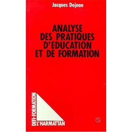 Analyse des pratiques d'éducation et de formation