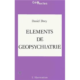 Eléments de géopsychiatrie