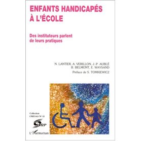 Enfants handicapés à l'école