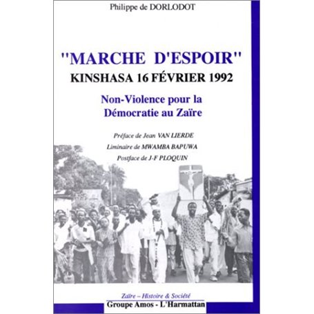 Marche d'espoir : Kinshasa 16 février 1992