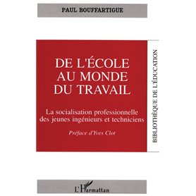 De l'école au monde du travail