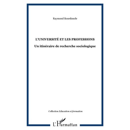 L'université et les professions