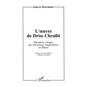 L'oeuvre de Driss Chraibi
