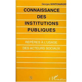 Connaissance des institutions publiques