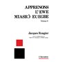 Apprenons l'ewe