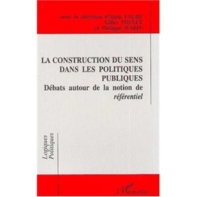 La construction du sens dans les politiques publiques