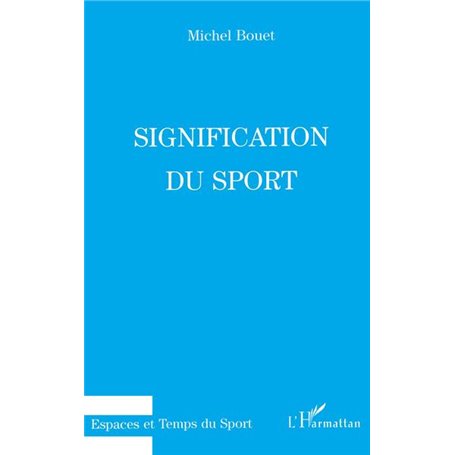 Signification du sport