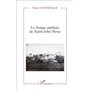 Le songe antillais de Saint-John Perse