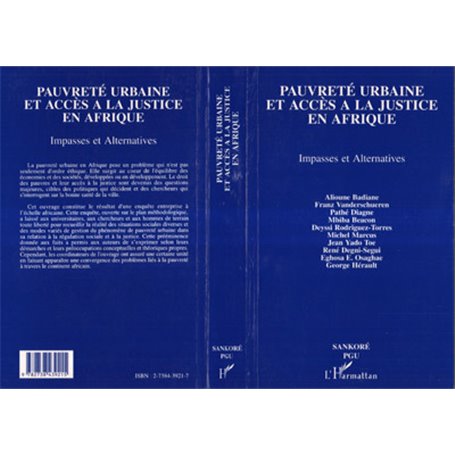 Pauvreté urbaine et accès à la justice en Afrique